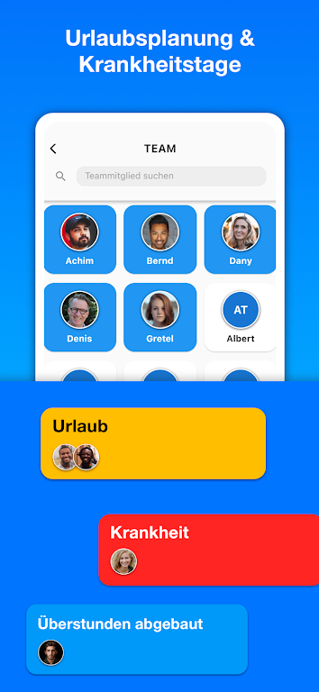 Schermata Achim App Arbeitszeiterfassung 3