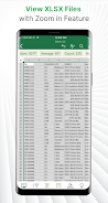 Xlsx File Reader & Xls Viewer Capture d'écran 0
