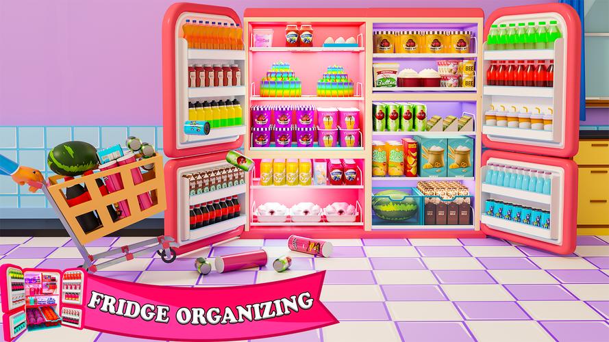 Fill The Fridge Organizer Game Capture d'écran 3