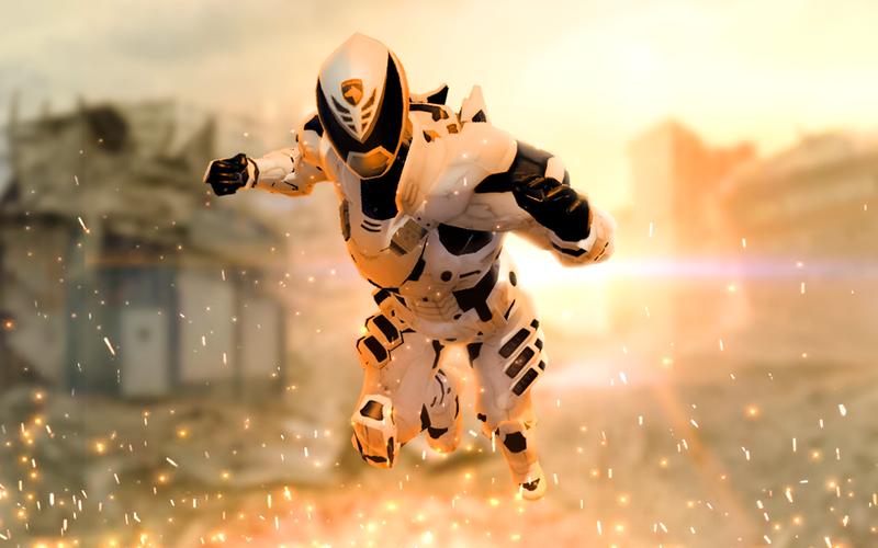 Hero Dino Robot Warrior Battle 螢幕截圖 0