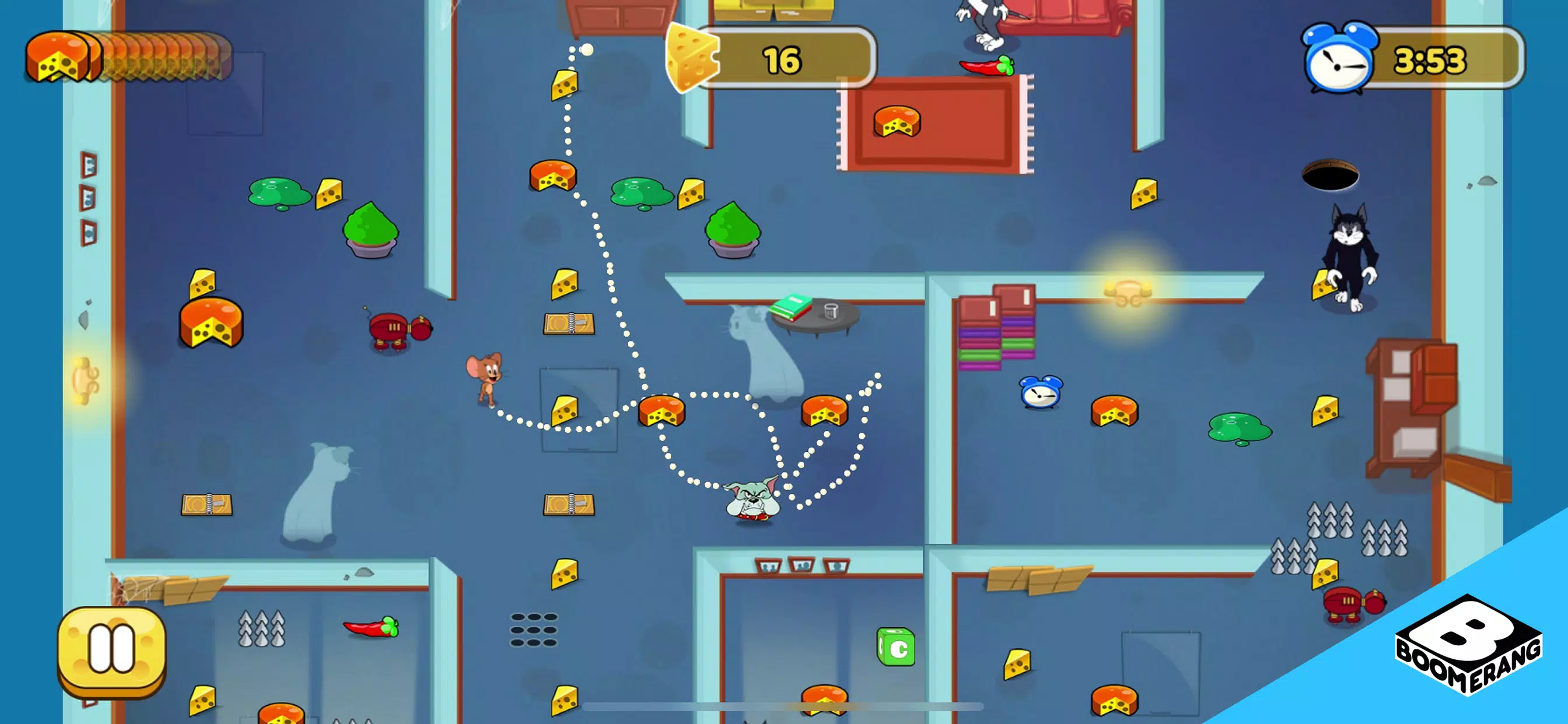 Tom & Jerry: Mouse Maze ภาพหน้าจอ 3