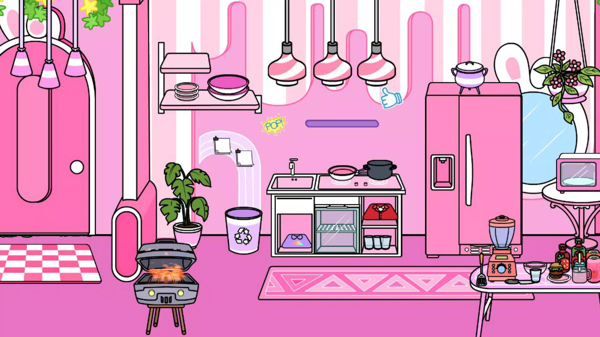 Tizi Town - Pink Home Decor 螢幕截圖 2