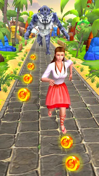 Jungle Run Temple Escape Games Schermafbeelding 1