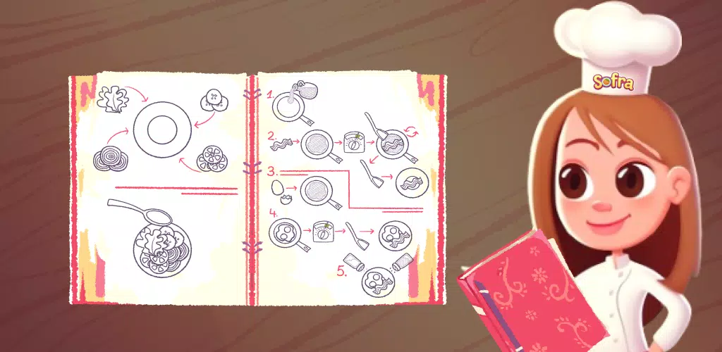 Sofra: Cooking game 螢幕截圖 0