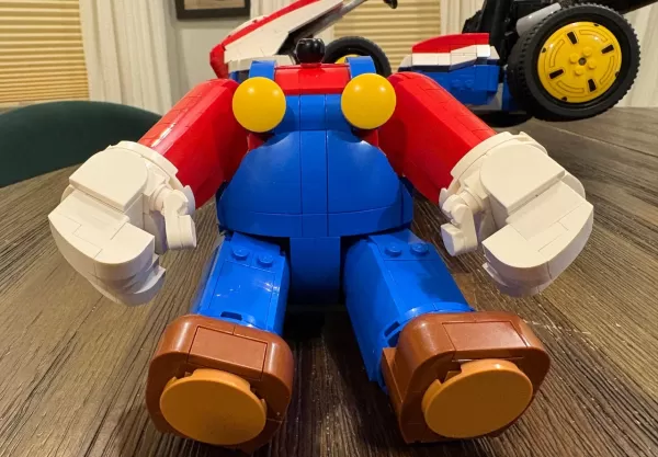 Lego Mario yapıyı bitirdi