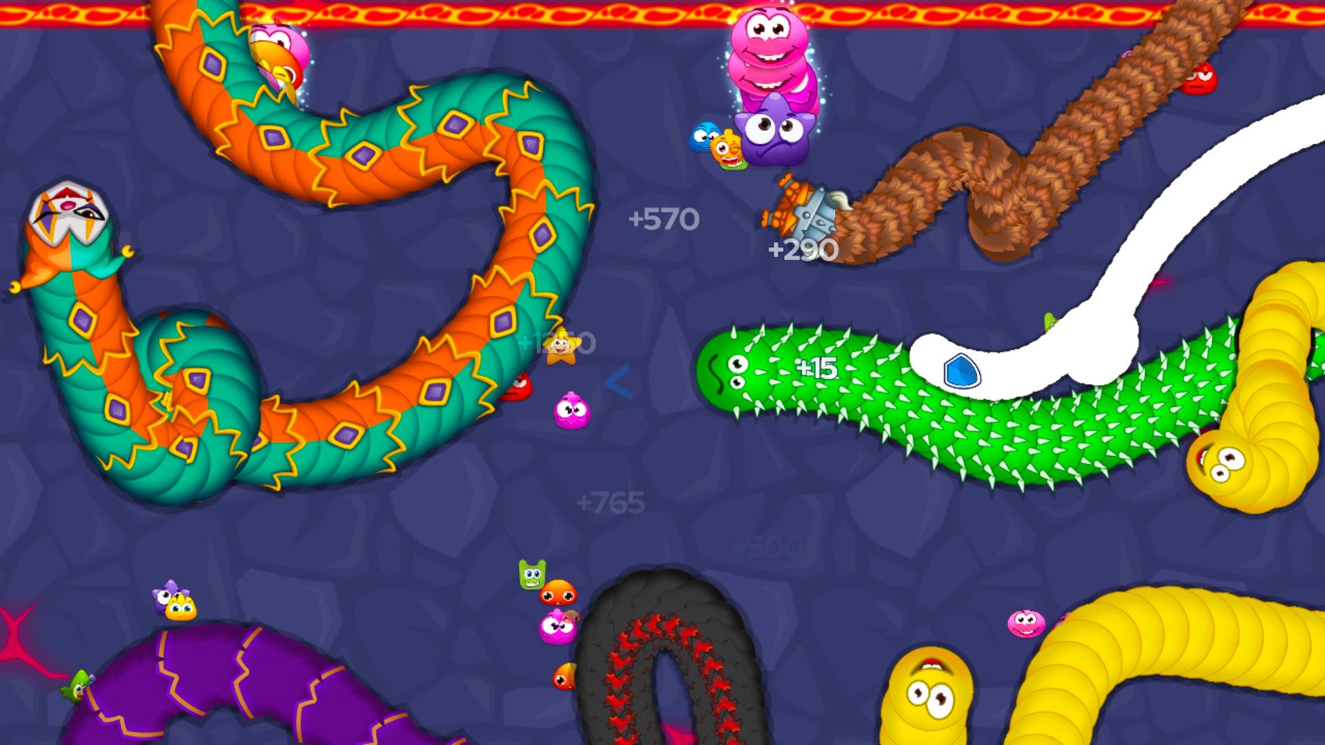 Schermata Worm Hunt - Snake game iO zone 0