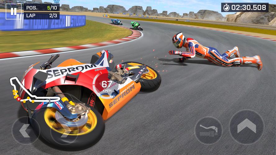 Moto Rider, Bike Racing Game 螢幕截圖 0