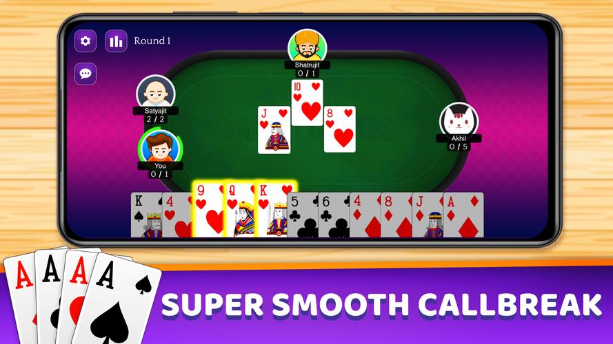 Callbreak Multiplayer Capture d'écran 2