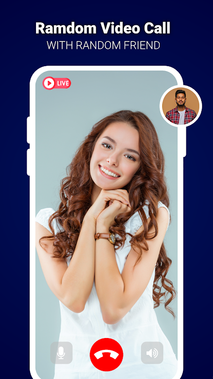Live Video Call - Global Chat ภาพหน้าจอ 0