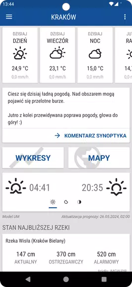 Meteo ICM — weather forecast 螢幕截圖 2