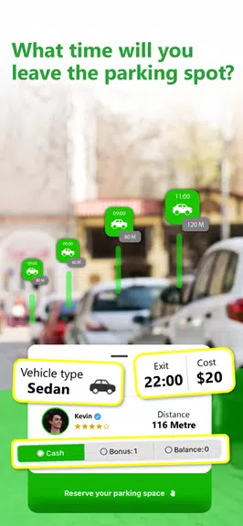 Otoparket Easypark, Taxi Split 螢幕截圖 2