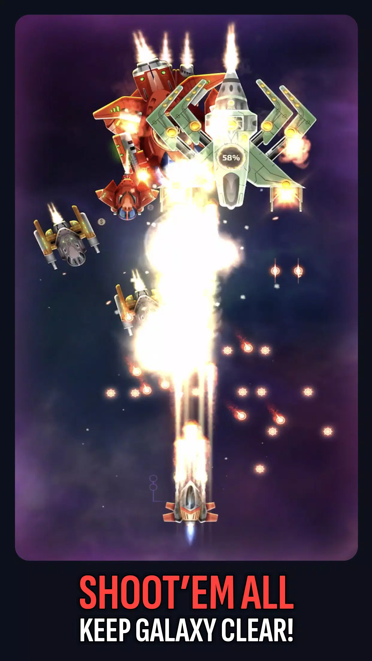 Schermata Galaxy Keeper: Space Shooter 1