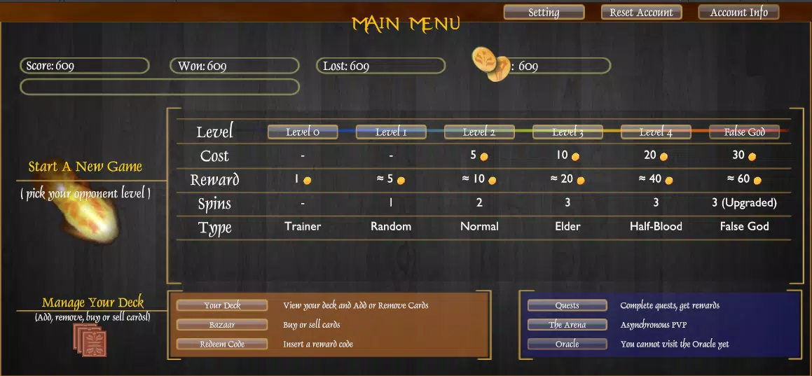 Schermata Elements the Game Revival 1
