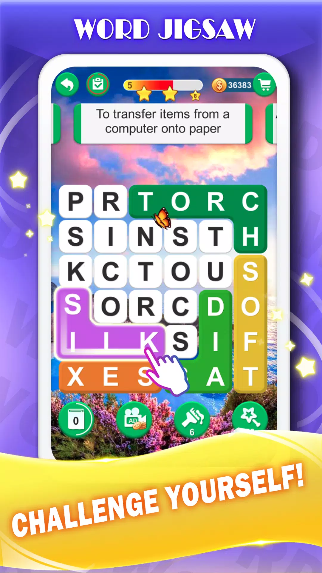 Word Jigsaw Puzzle Schermafbeelding 0