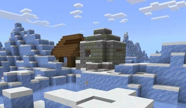 Bild: Reddit.com minecraft snow biome seed