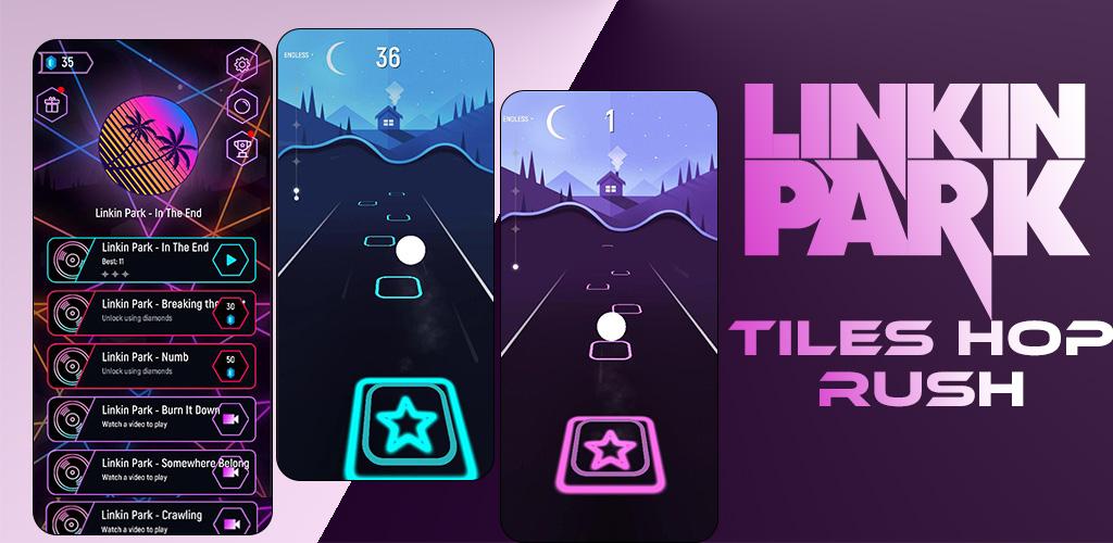 Linkin Park Tiles Rush -  Hop 螢幕截圖 0