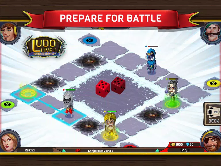 Ludo Live! Heroes & Strategy 螢幕截圖 1