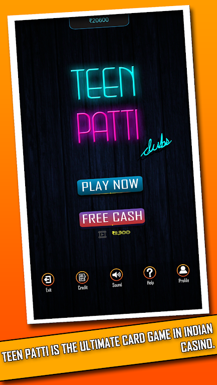 Teen Patti Clubs Captura de pantalla 0