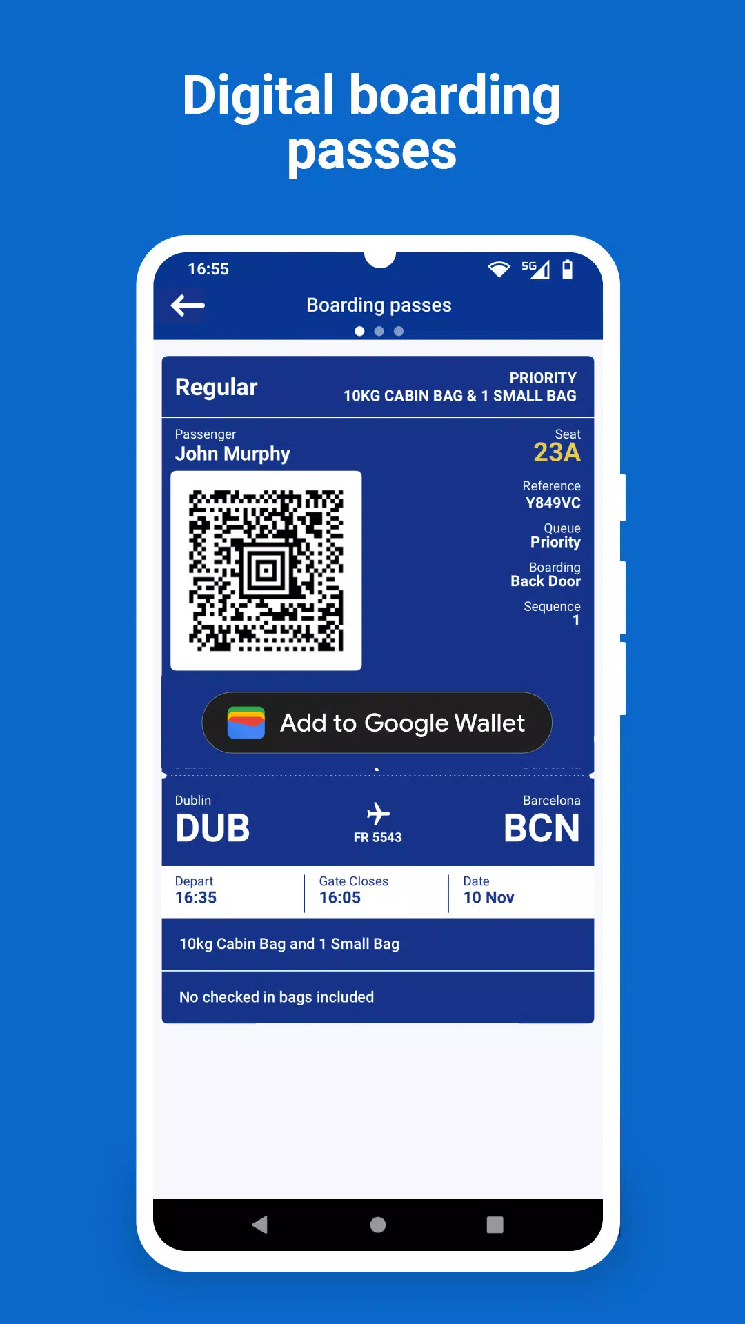 Ryanair スクリーンショット 2