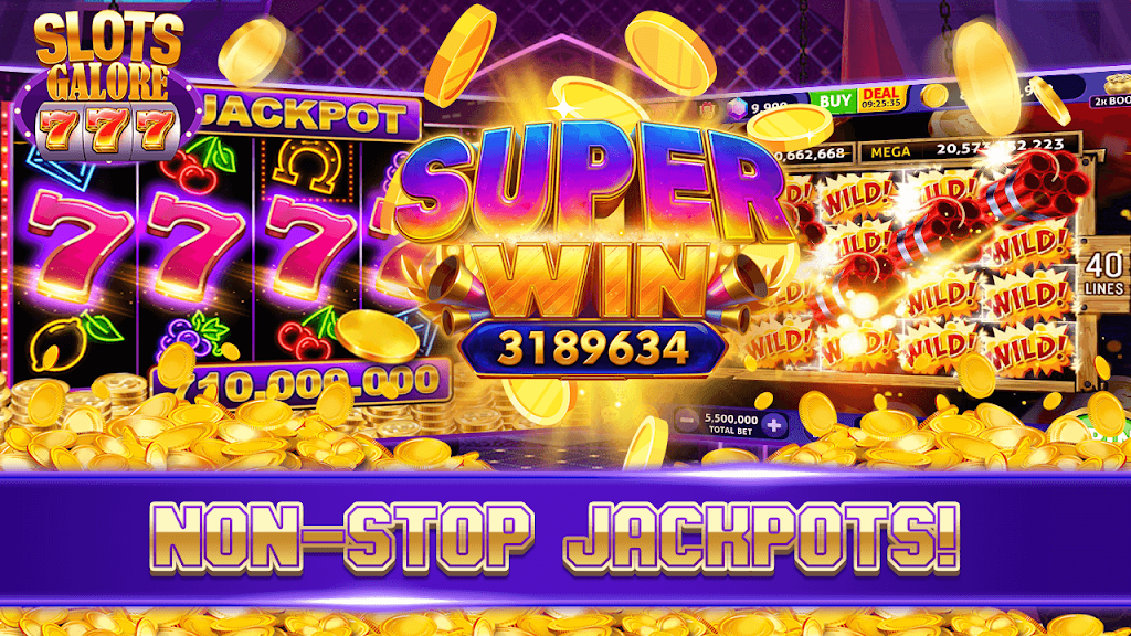 Slots Galore: Exciting Games 螢幕截圖 1