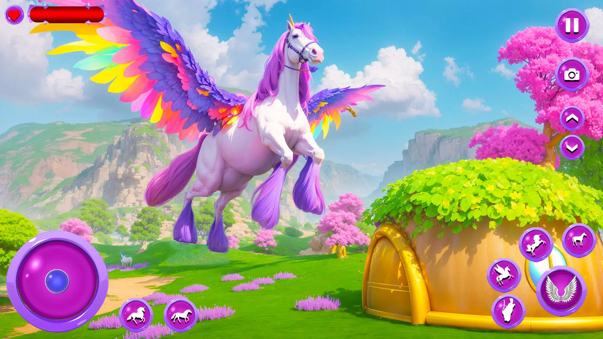 My Unicorn Flying Horse Care 스크린샷 0
