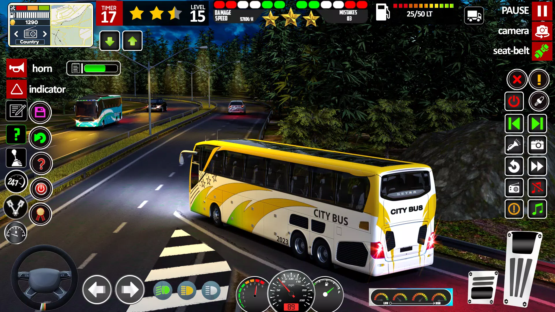 Bus Games City Bus Simulator Schermafbeelding 3
