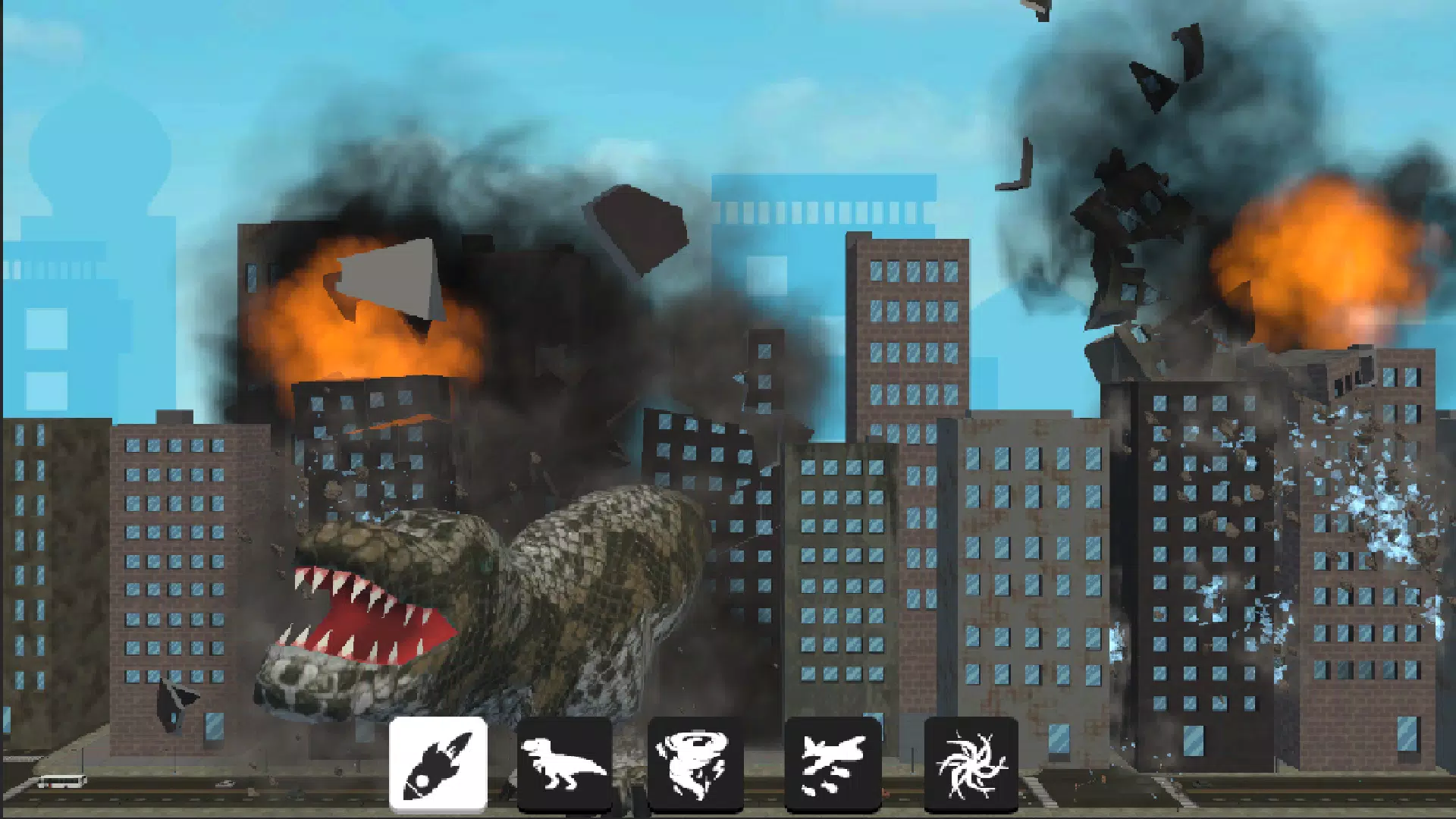 City Destruction 螢幕截圖 1