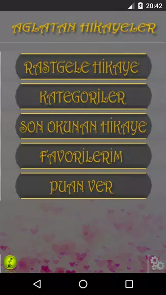 Ağlatan Hikayeler ภาพหน้าจอ 0
