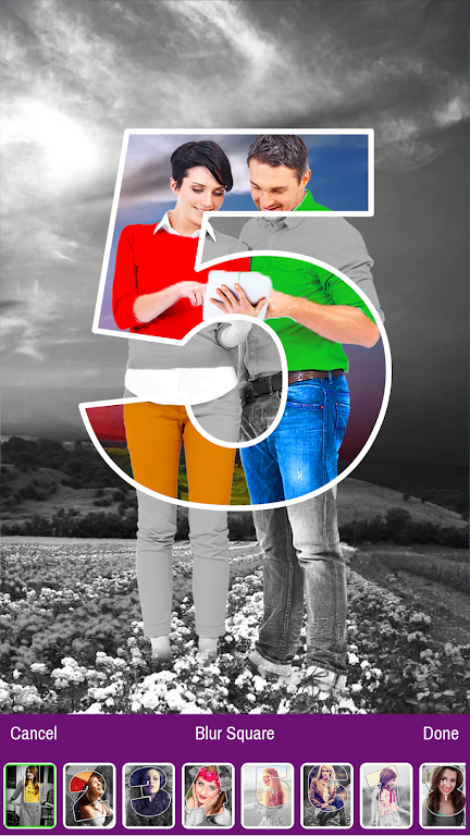 Girlfriend Photo Frames Editor ဖန်သားပြင်ဓာတ်ပုံ 1