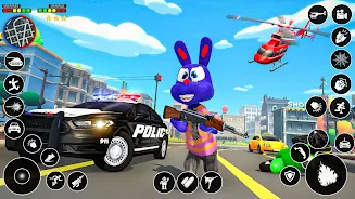Blue Monster Crime Fighter应用截图第3张