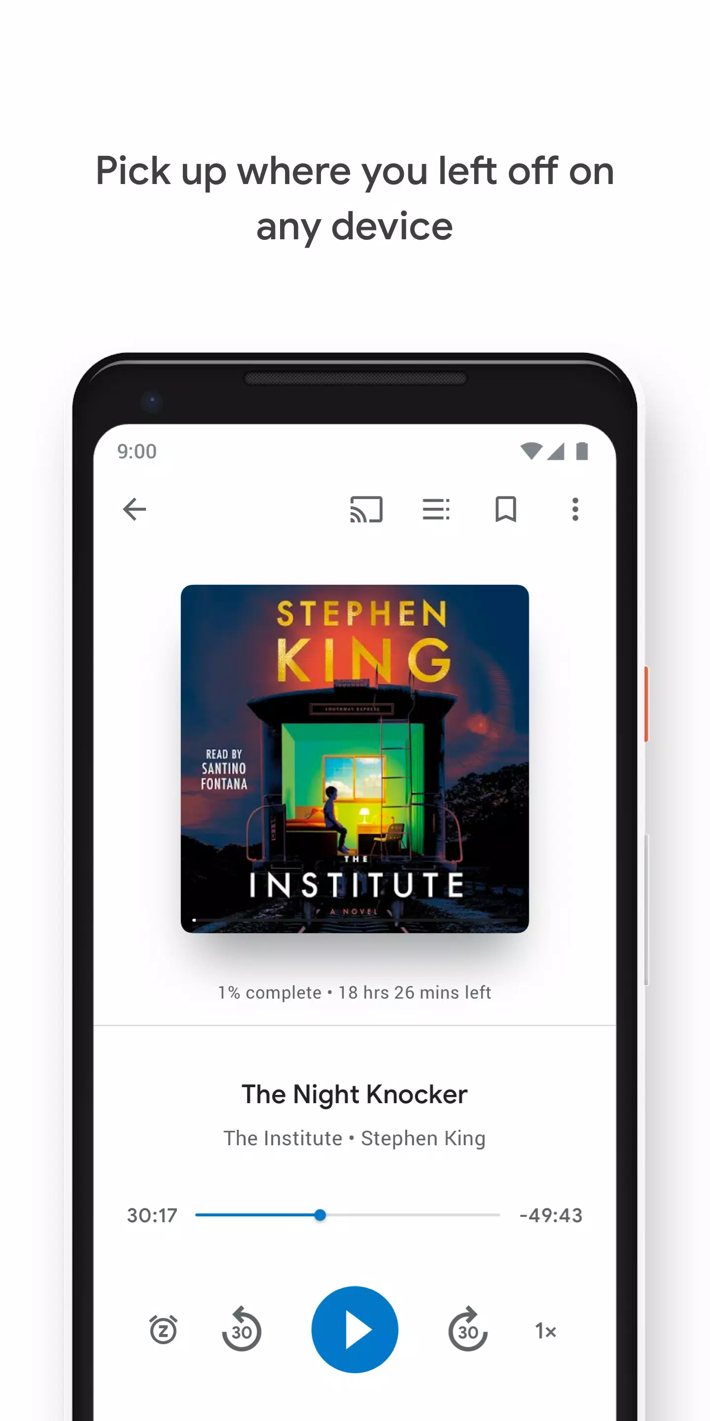 Google Play Books ภาพหน้าจอ 1