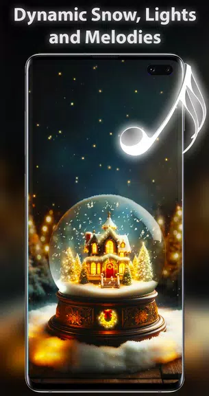 Snow Live Wallpaper 스크린샷 1