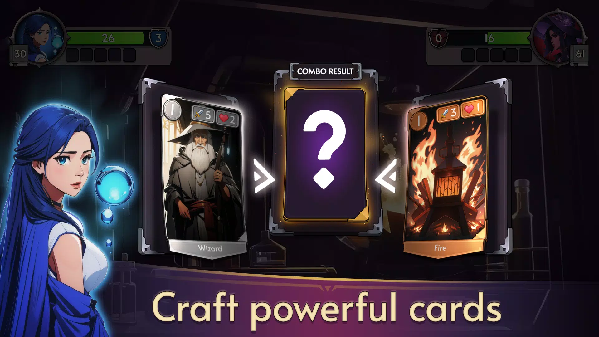 Little Anime Alchemist: CCG 螢幕截圖 1