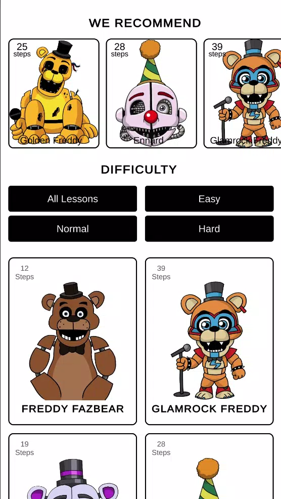 How to draw fnaffs Capture d'écran 0