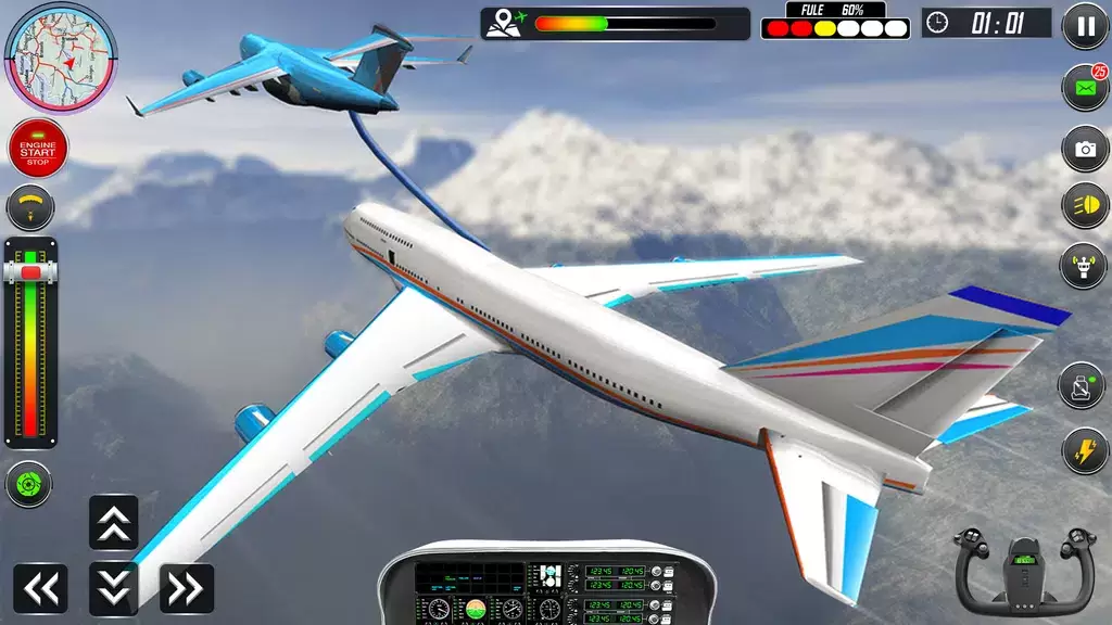 Real Plane Landing Simulator ภาพหน้าจอ 3