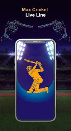 Max Cricket Live Line Zrzut ekranu 0