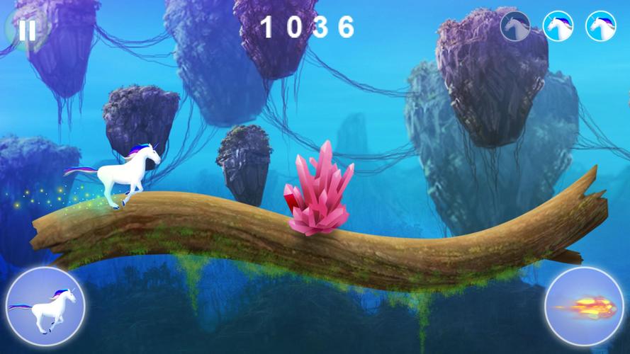 Unicorn dash : Magical Sky应用截图第0张