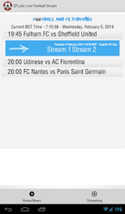EPLsite: Live Football Stream 螢幕截圖 2