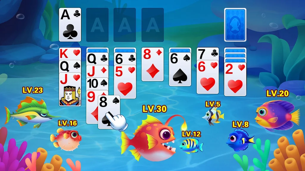 Solitaire Fish 2024 螢幕截圖 2