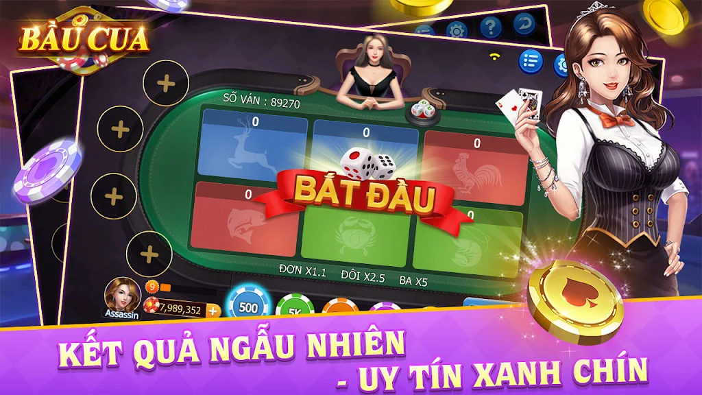 Bầu Cua - Tài Xỉu Casino应用截图第2张