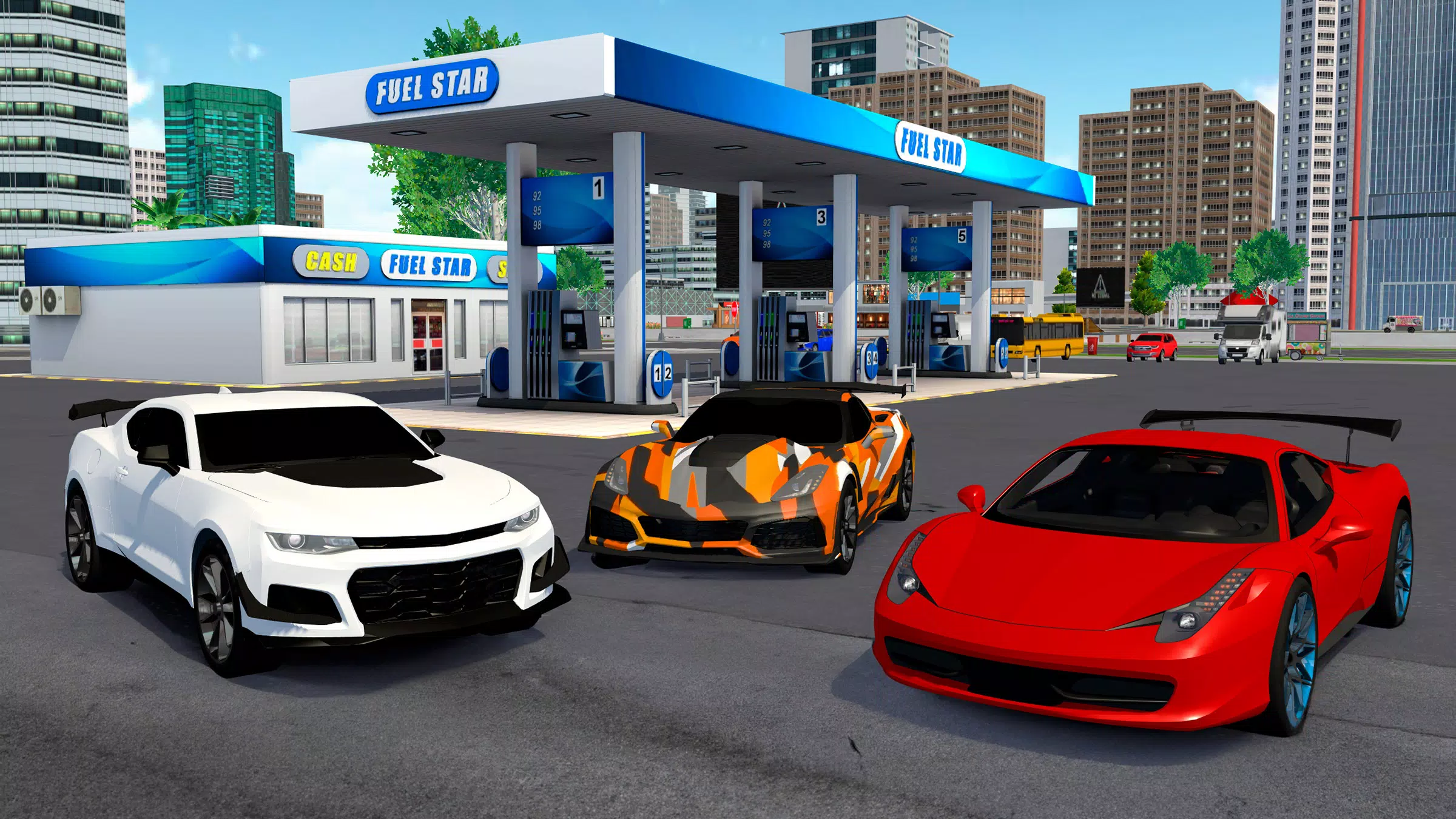 Car Real Simulator Tangkapan skrin 3