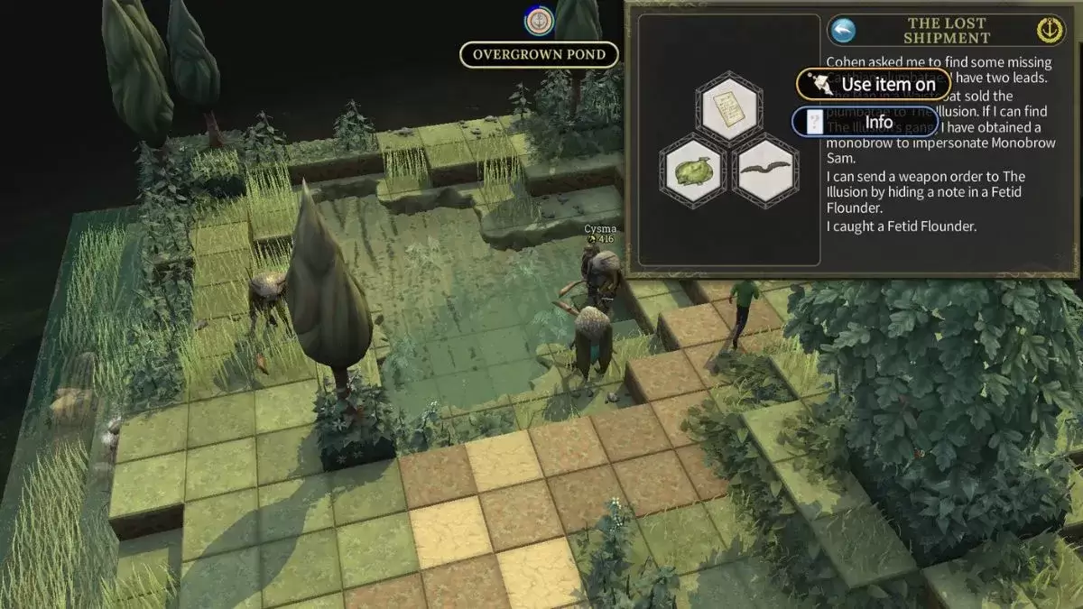 Brighter Shores: Hiding the Note in the Flounder