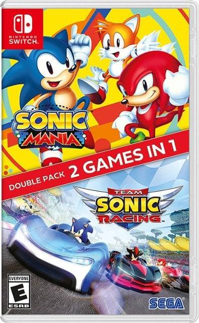 2 Spiele Sonic Mania + Team Sonic Racing